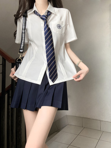 夏日和风铃JK制服日式短袖衬衫