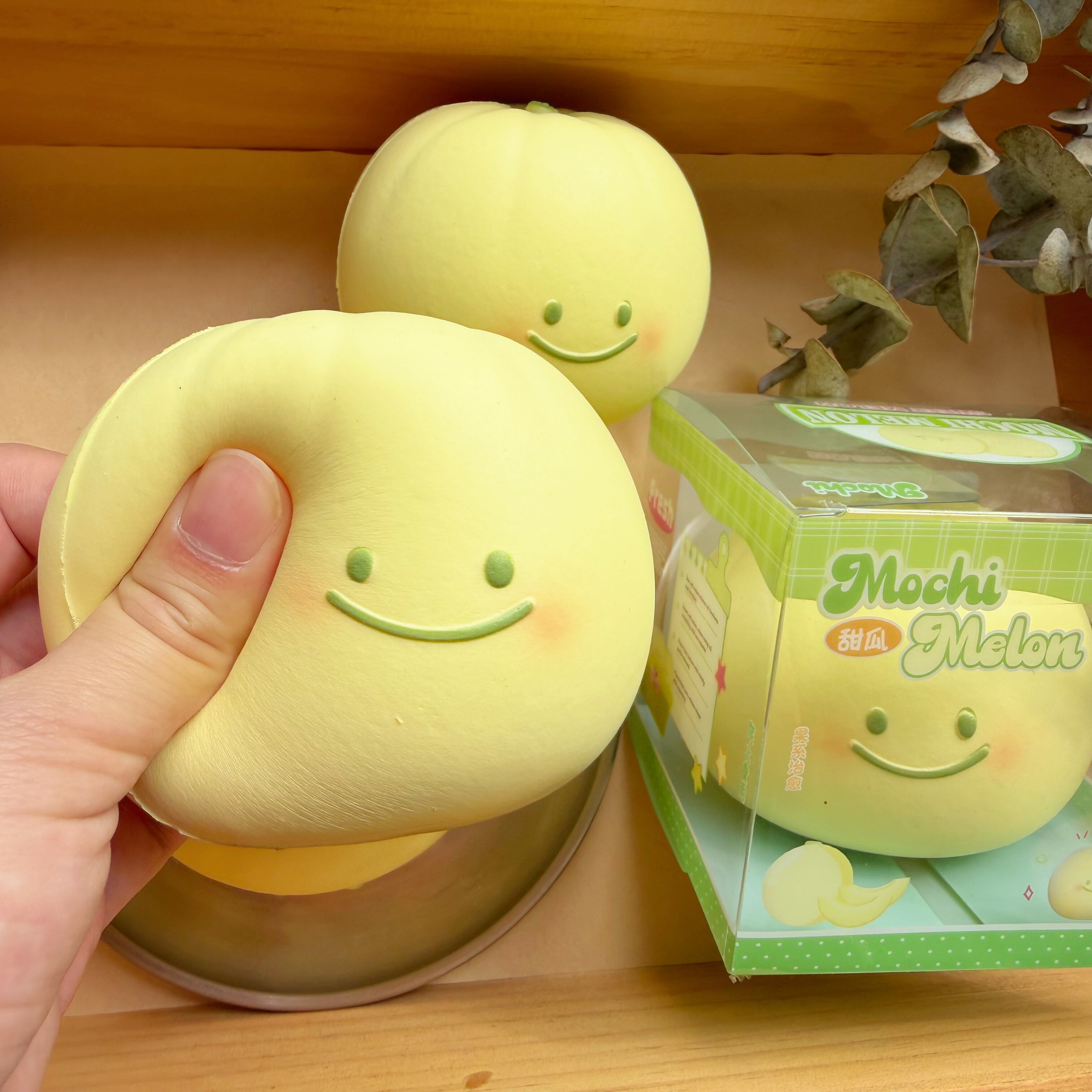 Munch可爱甜瓜慢回弹玩具捏捏乐解压食玩发泄squishy超软原创IP