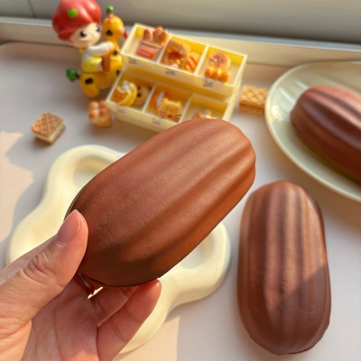 木吉慢回弹巧克力哈斗解压捏捏乐儿童玩具仿真食玩玩具Squishy