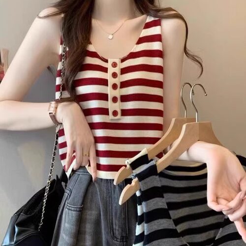 吊带背心修身显瘦百搭上衣女潮流