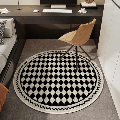 圆形地垫转椅垫子电竞椅垫子