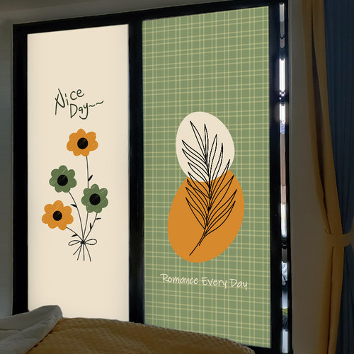 卧室玻璃贴纸全遮光防晒遮阳神器