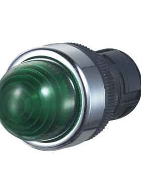 凯昆KACON Φ22工程塑料光亮镀铬半球形指示灯 K2B-17-D