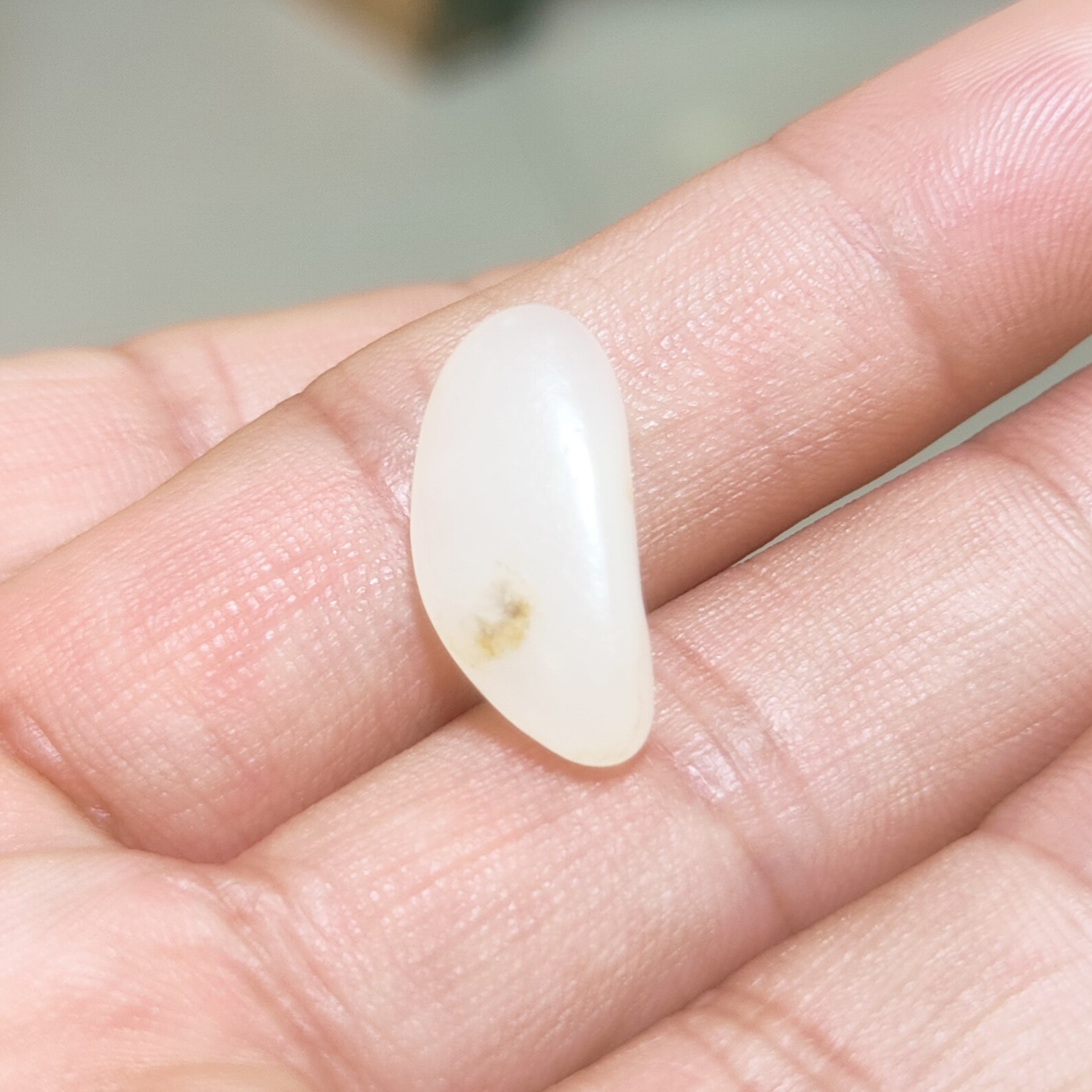 美石林玉器天然耳坠包金籽料耳环吊坠小挂件糯熟暖白玉龙河羊脂玉