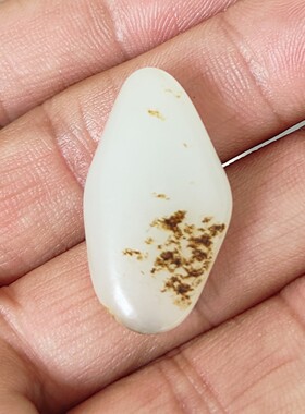 纯天然原石白玉羊脂玉正品挂件