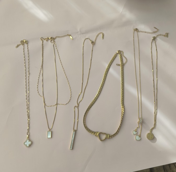 爱心链条项链OGLoc钛钢福利