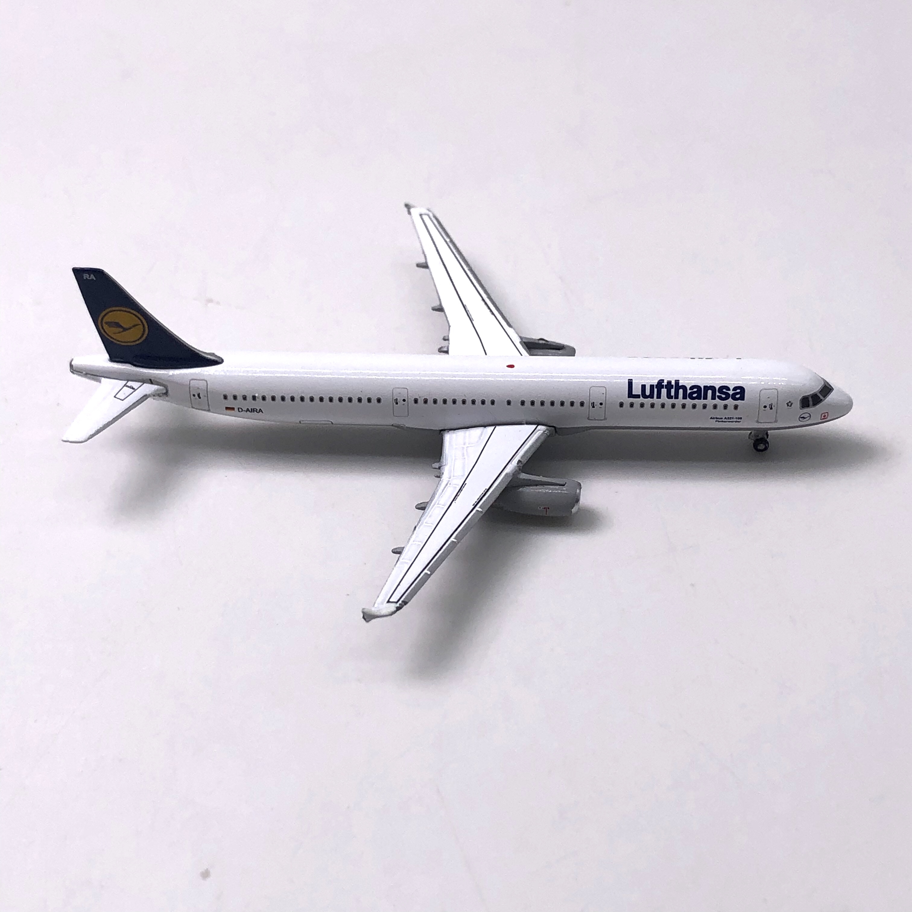 1/500 德国 空中巴士A321汉莎航空仿真合金客机模型成品老货