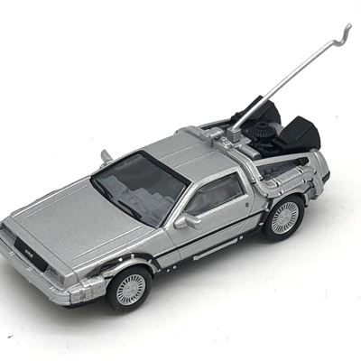 dmc回到未来仿真合金汽车模型