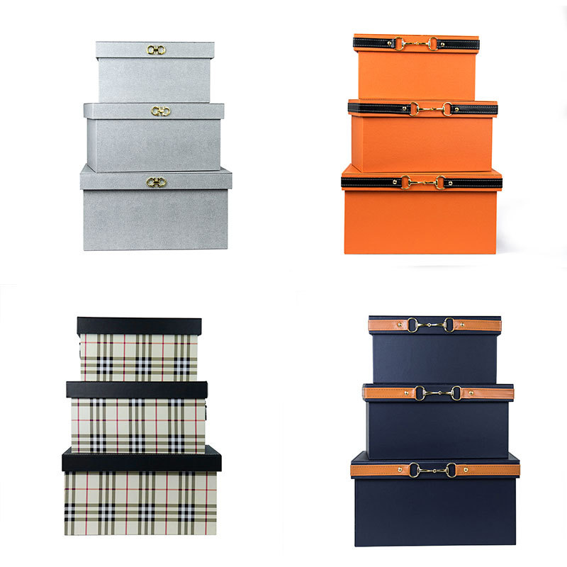 样板房卧室衣帽间收纳箱收纳盒展