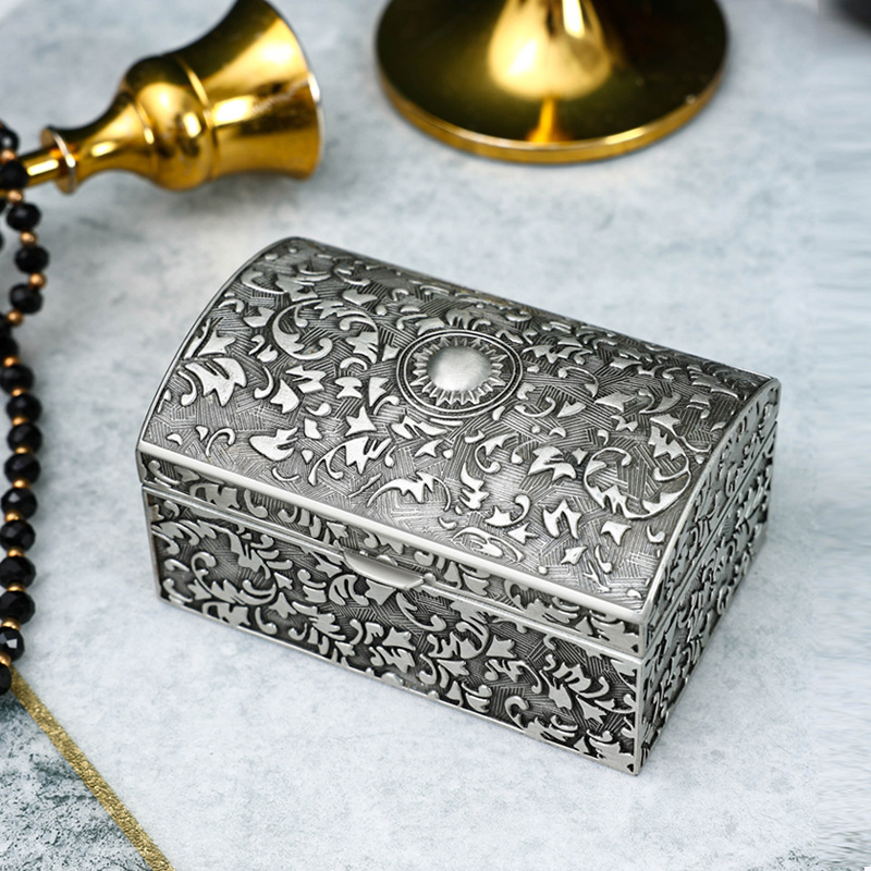 锌合金金属珠宝盒欧式创意复古戒