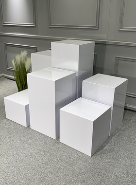 烤漆展示台摄影道具儿童人像拍照方体影楼影棚拍摄方块木墩长方体