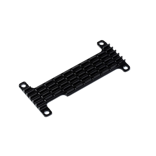 微雪 树莓派Zero/Zero 2 w专用散热片 铝合金材质 CPU散热器