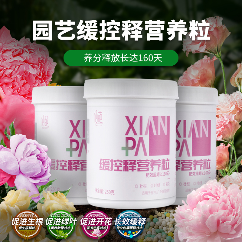 缓释肥花卉花肥盆栽仙葩