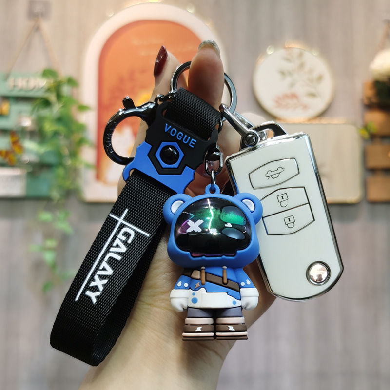 适用马自达6钥匙套老马自达3星骋MX5睿翼马2劲翔8折叠钥匙包壳扣