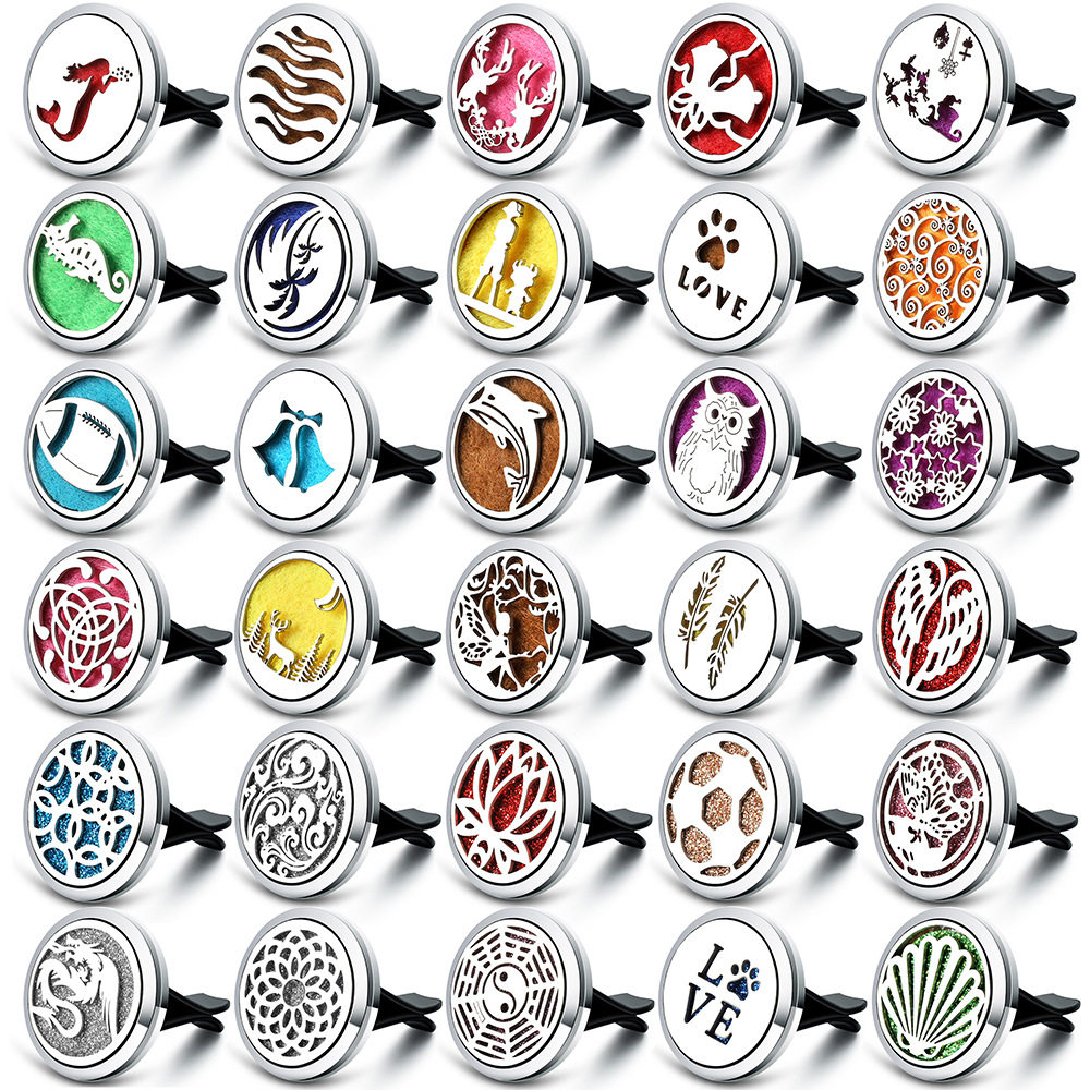 百变风格花仙子车载空气清新剂香薰盒不锈钢汽车出风口香水夹挂件,汽车用品/电子/清洗/改装,摆件,淘宝优惠券,粉丝福利购,淘宝优惠卷