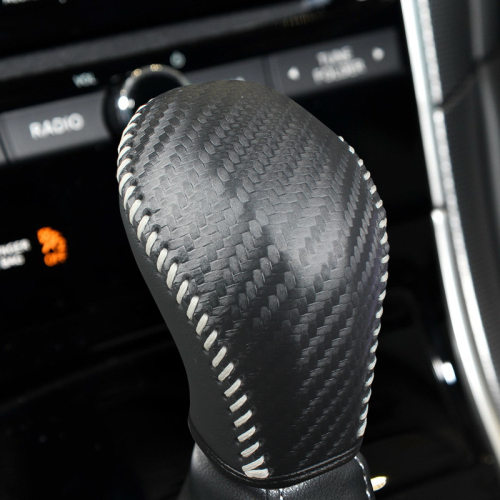 适用于真皮英菲尼迪新Q50L QX60 Q60挡把套排档套档杆套挡球套