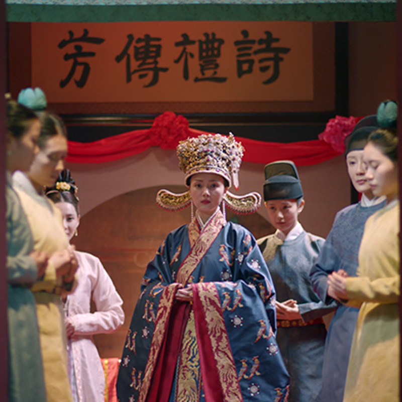 电视剧太子妃古风汉服明信片同款