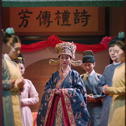 电视剧太子妃古风汉服明信片同款