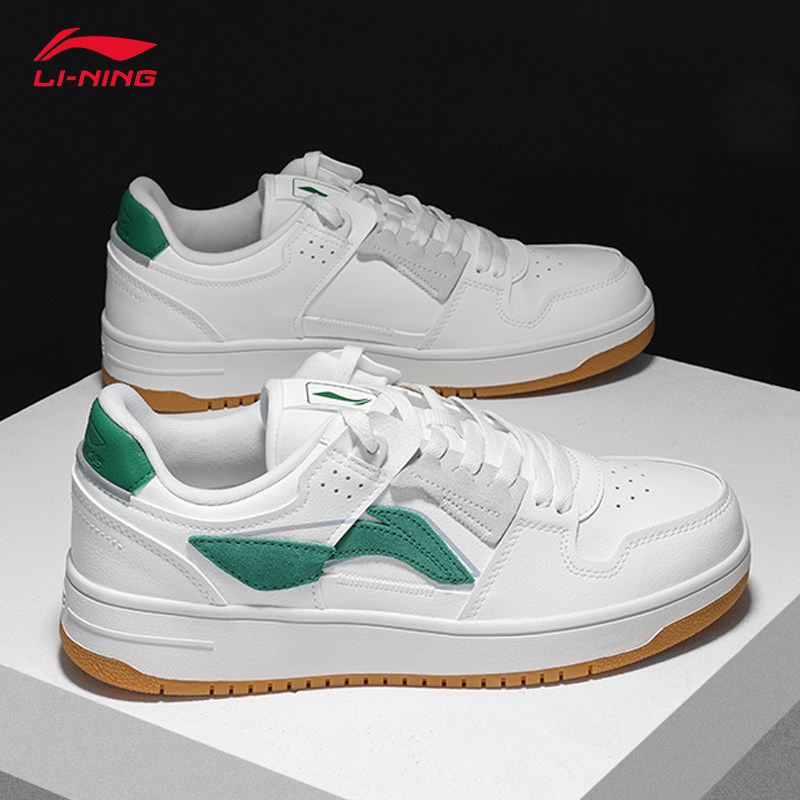 李宁帆布鞋迪士尼联名休闲鞋2026春季新运动鞋高帮经典休闲男鞋