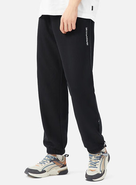 李宁反伍BADFIVE长裤篮球男束脚针织运动休闲宽松收口卫裤AKLS117