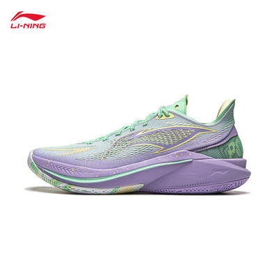 李宁音速12 V2篮球鞋回弹2025新款轻量高回弹专业比赛鞋透气ABAU0