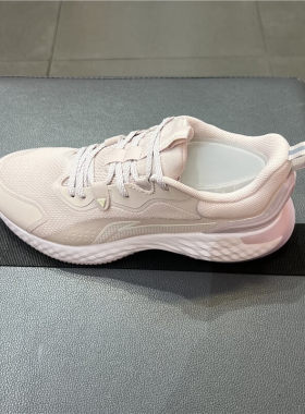 李宁运动鞋女鞋2025新品防护云减震回弹防泼水休闲鞋AGLS212