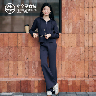 女两件套时尚 外套0312 运动休闲套装 柒量一裁小个子春新款