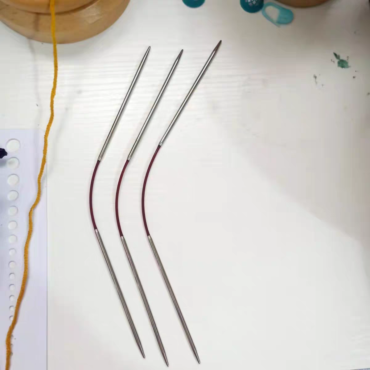 三支装袖子针飞鸟针织袖子袖口袜子手套帽子玩偶潮钩短针编织工具