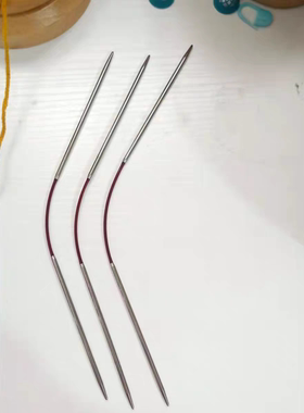 三支装袖子针飞鸟针织袖子袖口袜子手套帽子玩偶潮钩短针编织工具