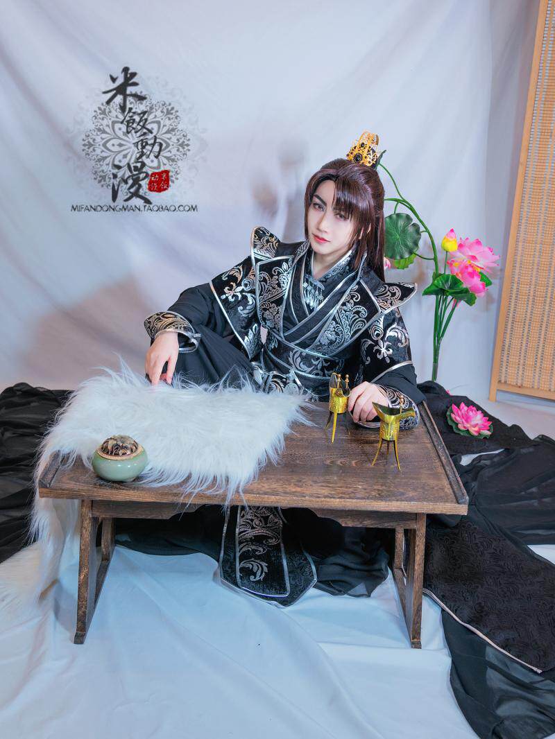 莫语云烟  天官赐福cos墨夜/帝王/长庚//墨燃/贺玄/黑水沉舟  米