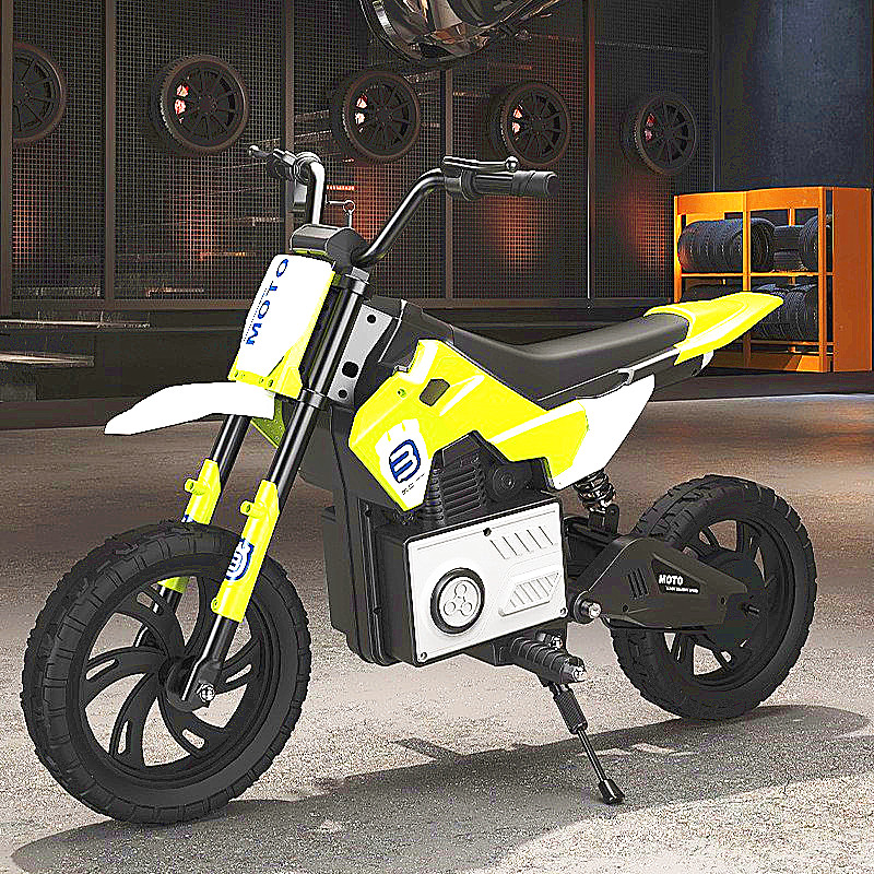 儿童电动越野摩托车三轮车男女孩