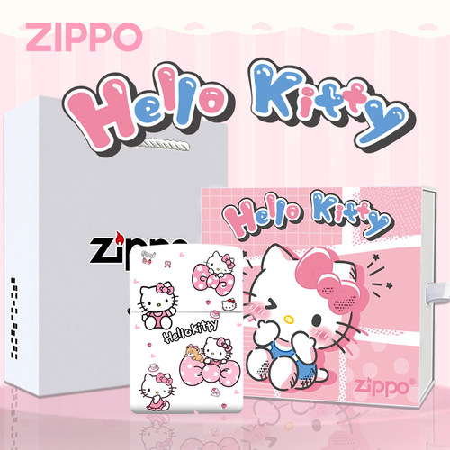 ZIPPO正品HelloKitty煤油打火机