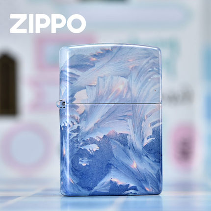 火机zippo 暗夜妖姬 六面彩印夜光煤油防风芝宝男 七夕礼物火石