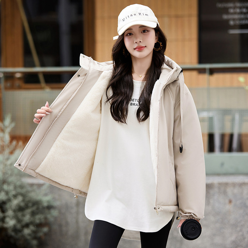 棉衣女2025冬季新款宽松夹棉时尚今年流行保暖爆款二棉棉服短外套 - 淘宝联盟商品