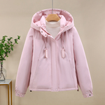 冲锋衣女短款2025冬季新款韩版洋气显瘦棉衣休闲百搭chic保暖外套