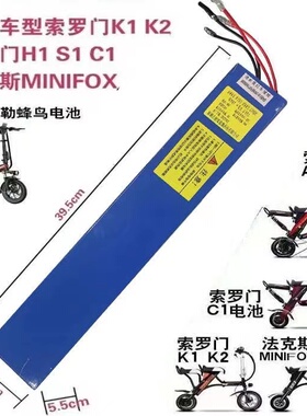 索罗门琦利优米欧36V48MiniFox力能王代驾锂电池H1K1A1C1洛克菲勒
