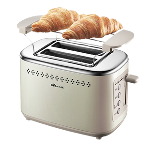 小熊不锈钢多士炉烤面包机家用早餐机烤面包片多功能烤土司吐司机