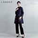 Londee 龙笛秋冬新中式 国风复古铺棉上衣刺绣保暖外套3T25094