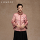 Londee 龙笛秋冬新中式 高端真丝提花上衣保暖加厚棉服外套4T25169