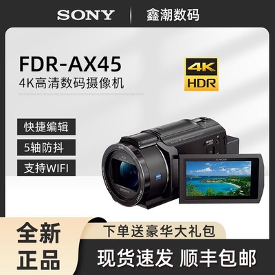 全新正品索尼AX60AX45A4K高清DV