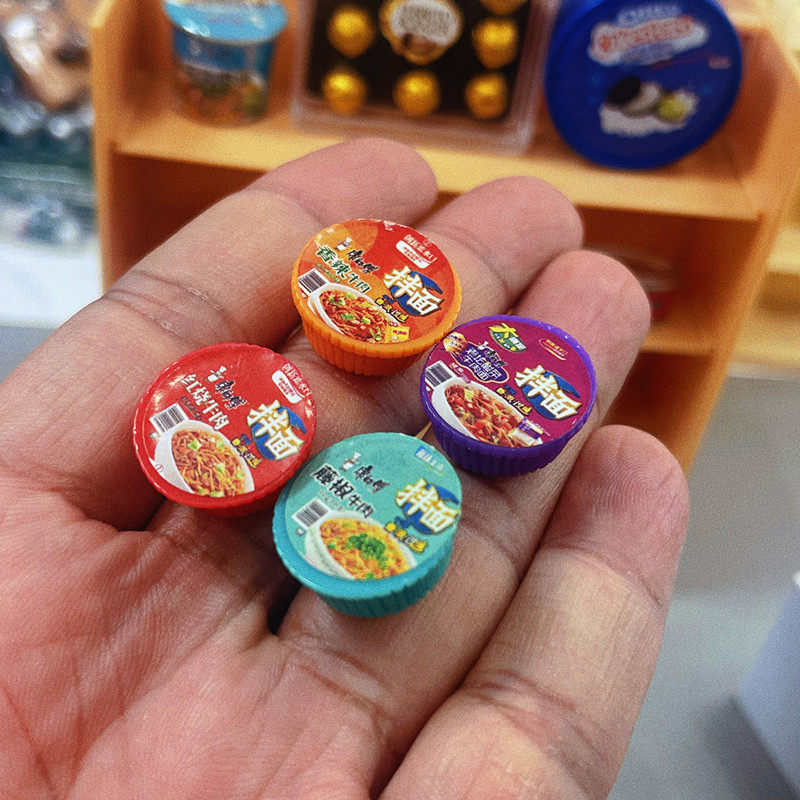 娃娃屋仿真食玩迷你零食便面拌面桶超市便利店微缩场景装饰摆件,玩具/童车/益智/积木/模型,家居/生活场景,淘宝优惠券,粉丝福利购,淘宝优惠卷