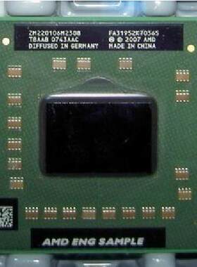 AMD QL65 AMQL65DAM22GG 笔记本cpu 原装正式版 PGA 638针脚