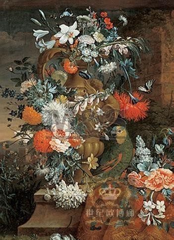 进口原版高端装饰画玄关是