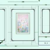 世纪欧博廊为顾客重新设计装 裱油画链接