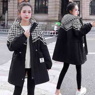 胖MM大码棉衣2025年冬装新款欧美洋气宽松显瘦减龄加绒棉服外套女