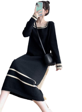 韩版宽松显瘦针织面料柔软舒服