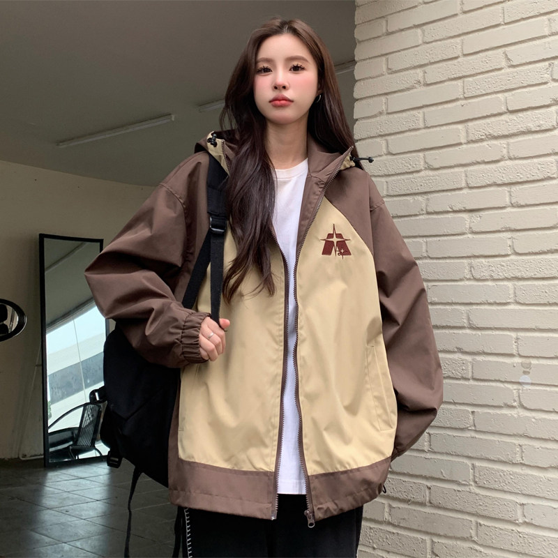 棒球服外套少女春秋装203新款图片