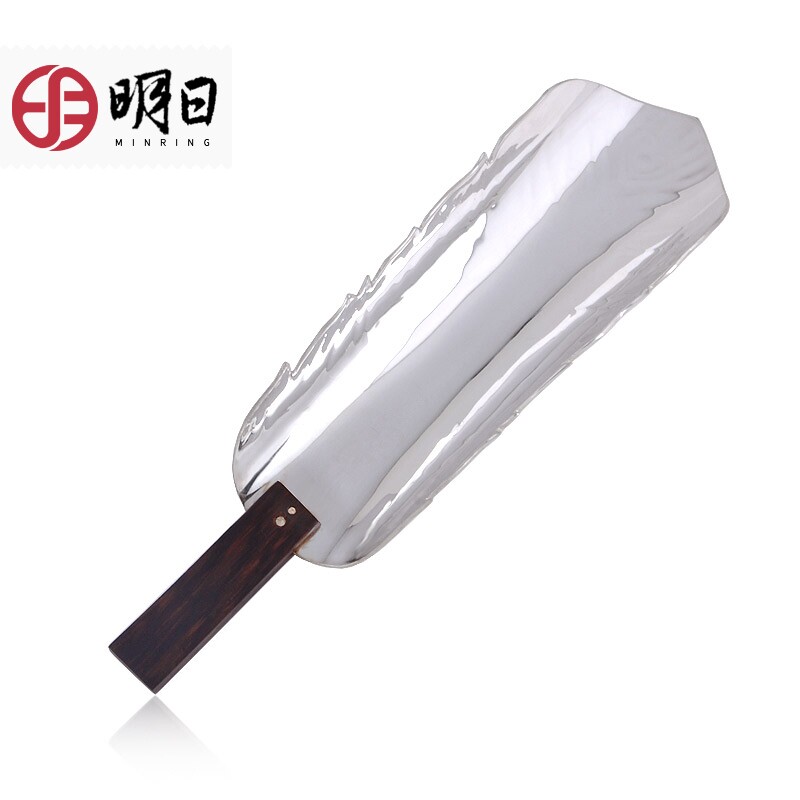 明日 银茶铲 99足银茶匙 羽毛木柄 手工茶勺茶铲茶拔茶箕茶荷在类目 餐饮具, 茶具, 茶道/零配中 - 来自Buy2taobao.com提供专业的淘宝代购服务