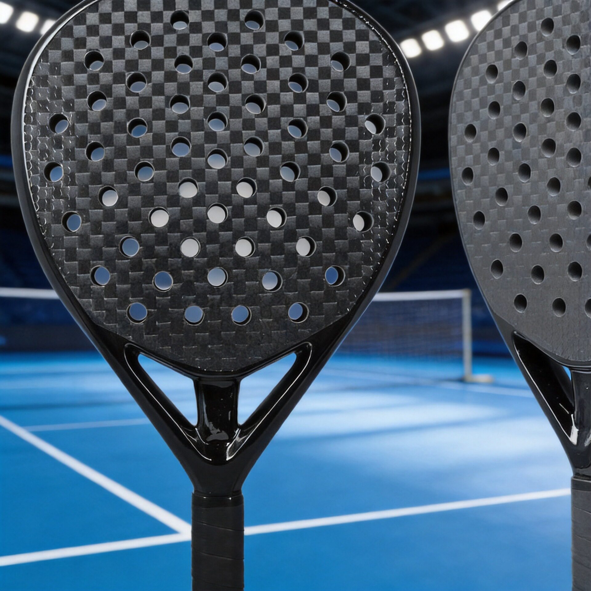 碳素板式网球拍笼式碳纤Padel Racket 帕德尔球拍 3k12k18k凯芙拉图片