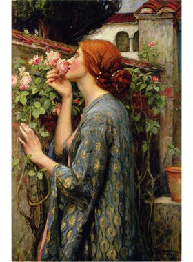 现货 D-Toys罗马尼亚进口拼图72757WA04玫瑰的灵魂1000片沃特豪斯